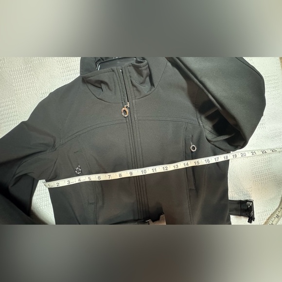 Calvin Klein Black Belted Trench Coat - Picture 7 of 15